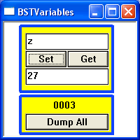 (Image of BSTVariables app)